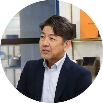 K次長さま（営業責任者）の写真